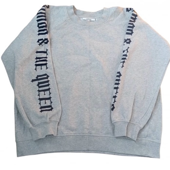 GANNI 🇬🇧sz M the clash RARE SWEATSHIRT! The Good the Bad & Queen Damon Albarn - Picture 6 of 9